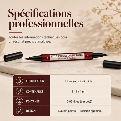 Eyeliner Liquide Waterproof à Pointe Ultra-Fine