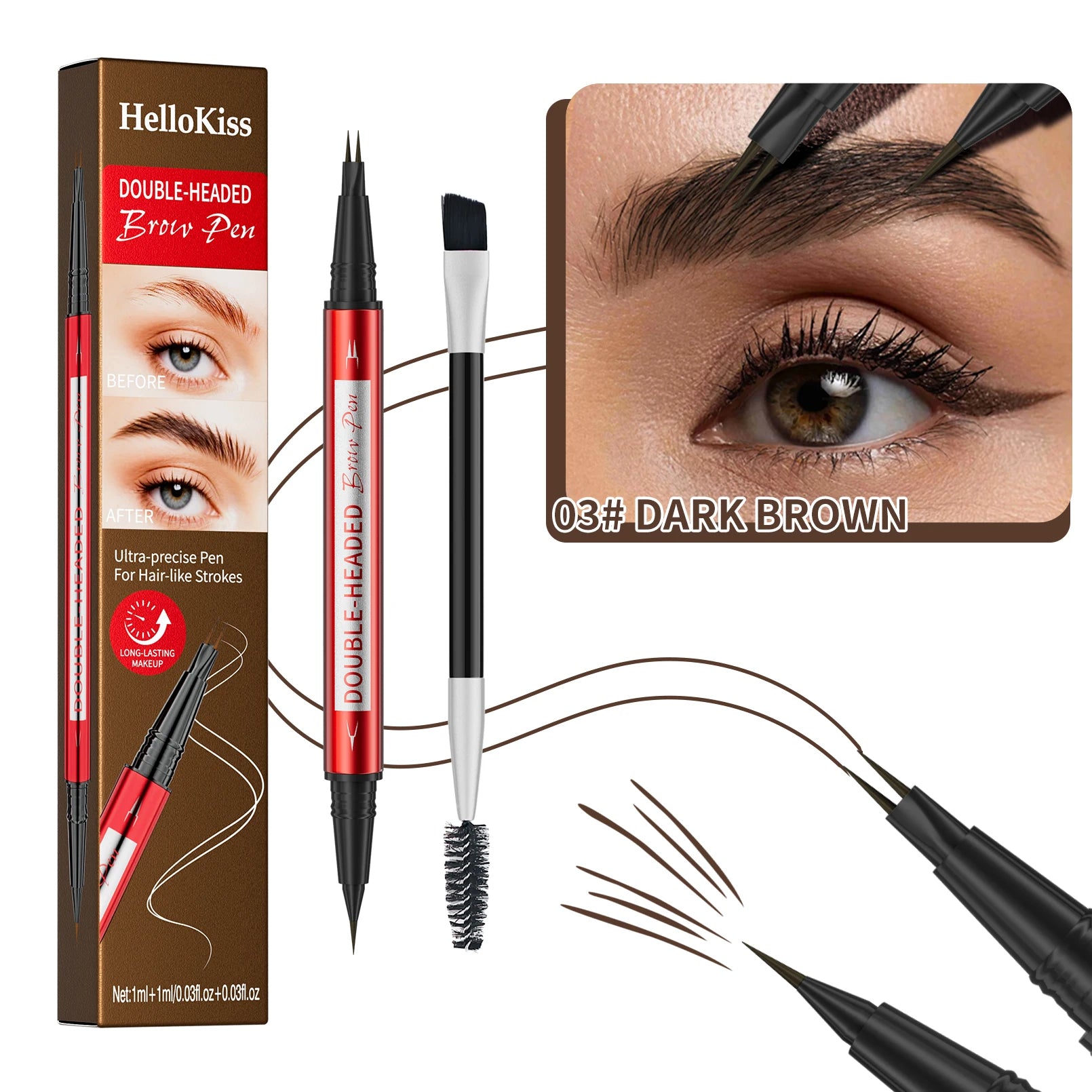 Eyeliner liquide waterproof à pointe ultra-fine – photo 7