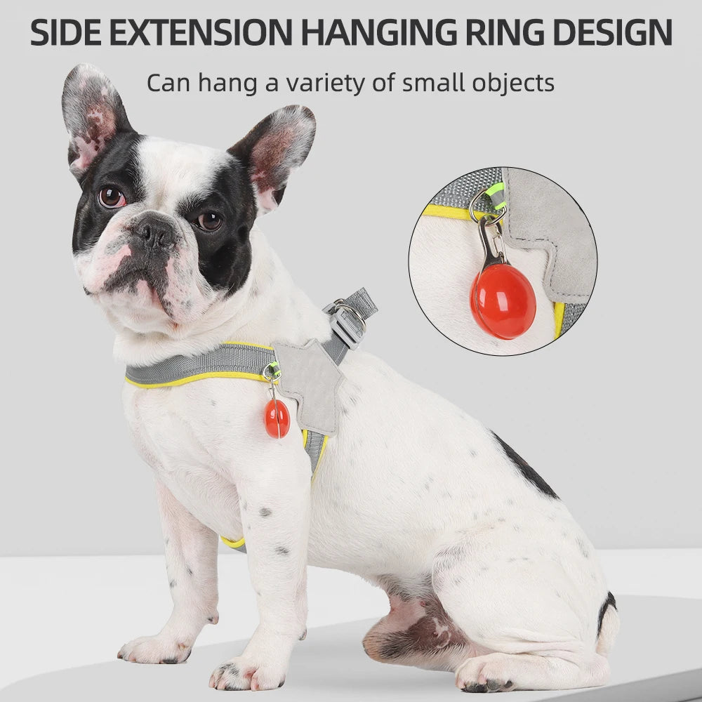 Bandes réfléchissantes du harnais gilet pour chien