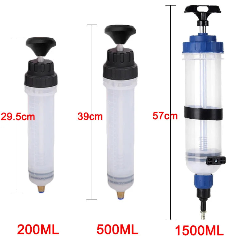 Pompe d'extraction manuelle d'huile moteur et de liquide de frein – photo 6
