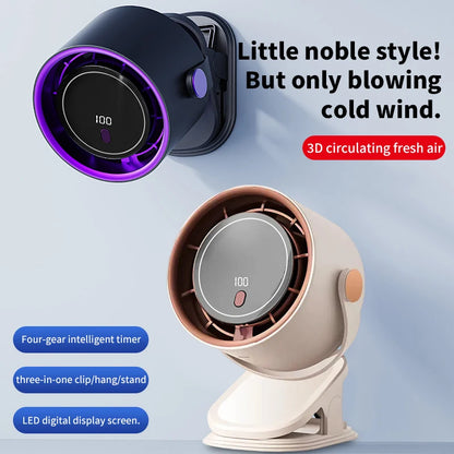 Mini ventilateur de bureau USB orientable