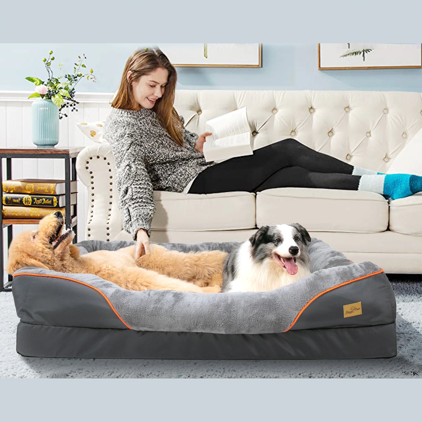 Sous-face imperméable du lit pour chien