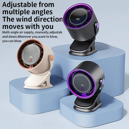 Mini ventilateur de bureau USB orientable – photo 4