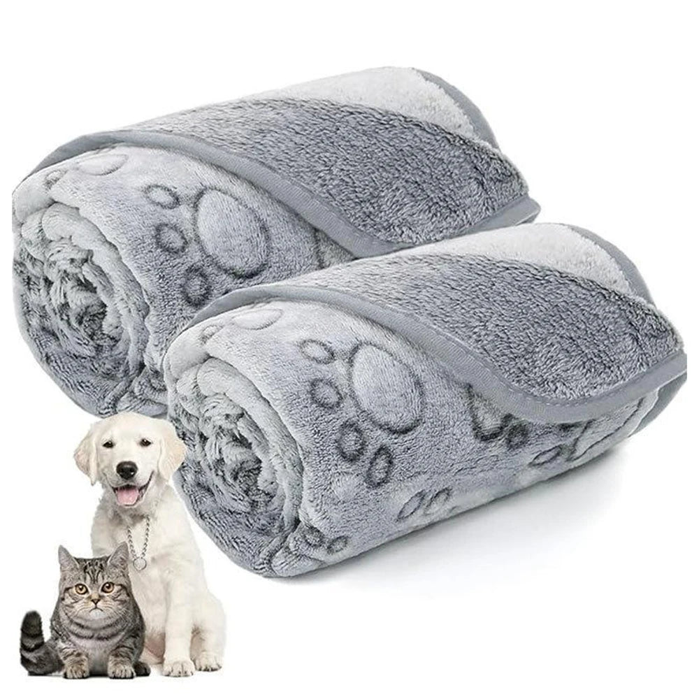 Couverture d'hiver grise pour chien Revixay, lavable en machine