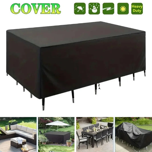 Housse de protection imperméable pour mobilier de jardin