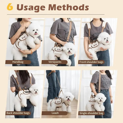 Sangles réglables du sac de transport pour chien