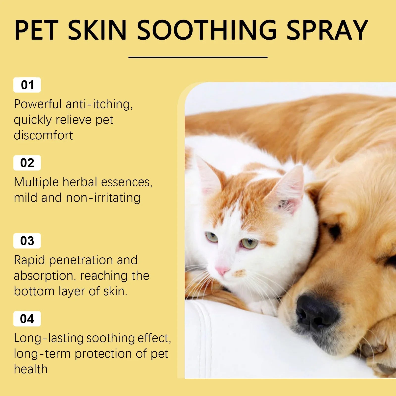 Détail du vaporisateur du spray apaisant pour chien