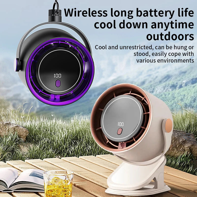 Mini ventilateur de bureau USB orientable – photo 6