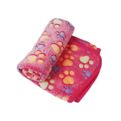 Guide des tailles S, M et L de la couverture à motifs pour chien