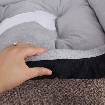 Fond antidérapant du panier pour chien lavable