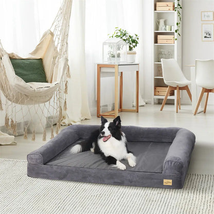 Lit orthopédique XXL déhoussable pour chien Revixay