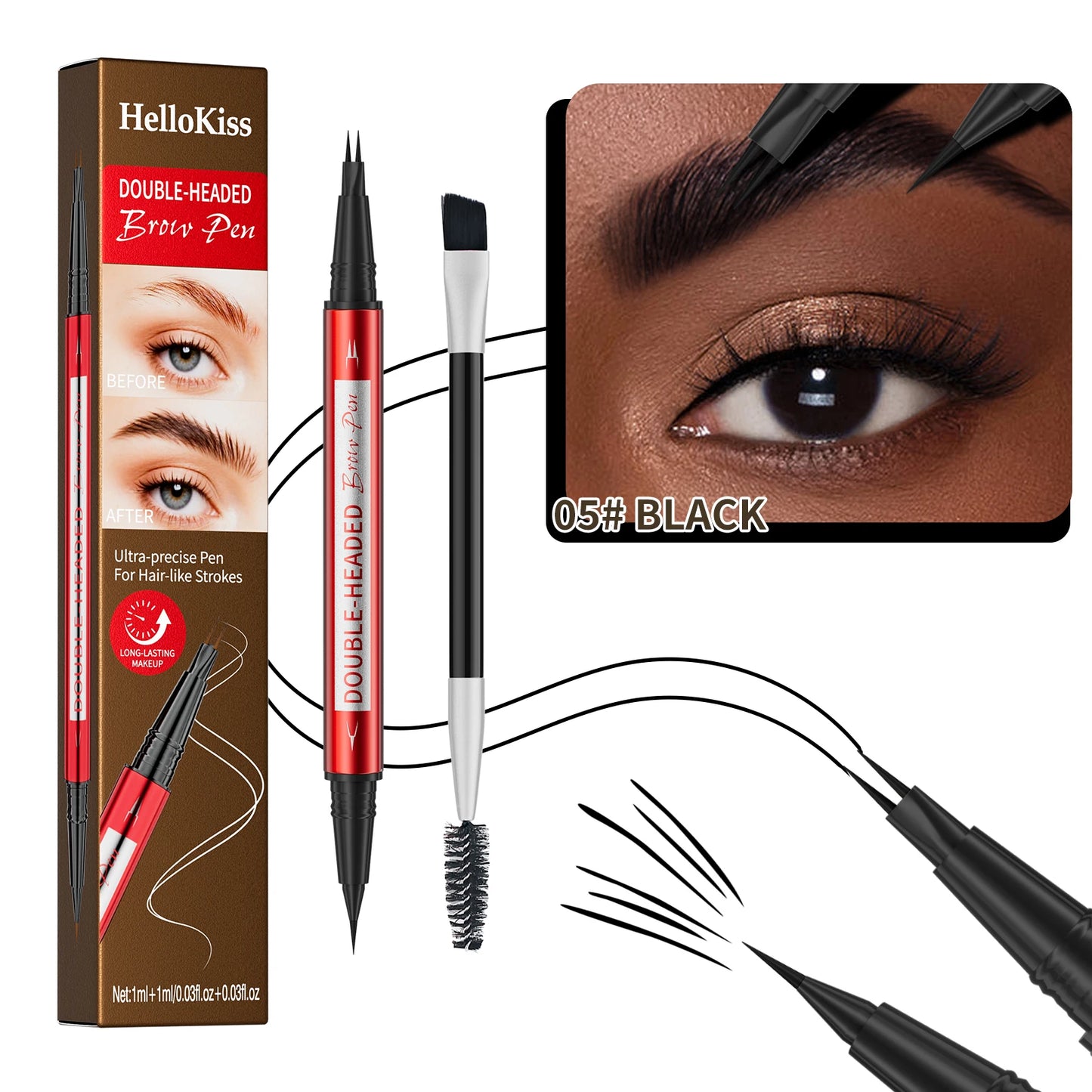 Eyeliner liquide waterproof à pointe ultra-fine – photo 11
