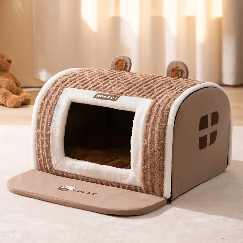 Guide des tailles S à XL de la niche d'intérieur pour chien