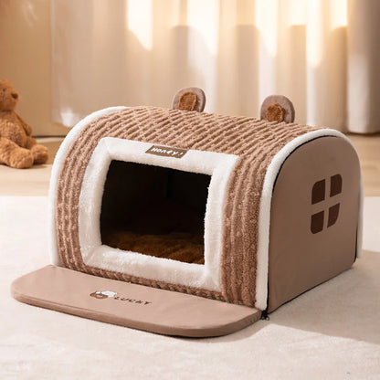Guide des tailles S à XL de la niche d'intérieur pour chien