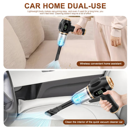 Aspirateur à main sans fil pour voiture et maison – photo 4