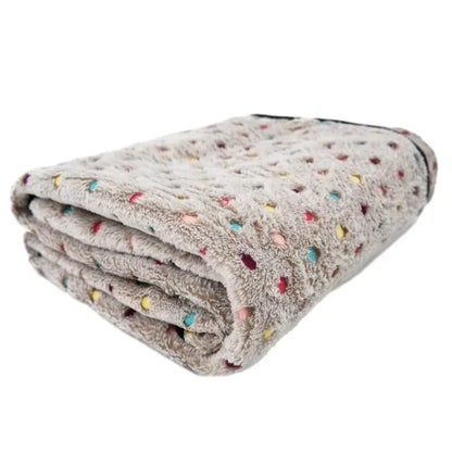 Dimensions de la couverture polaire réversible pour chien