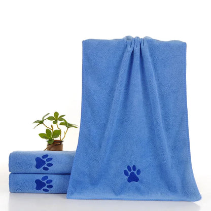 Serviette pour chien absorbante ne perdant pas ses fibres