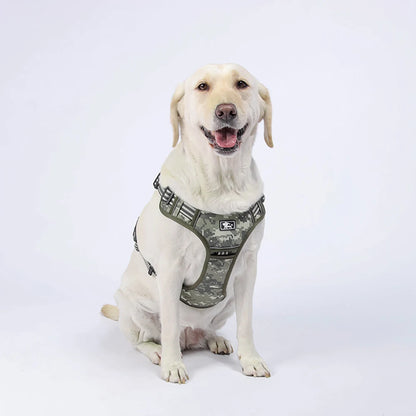 Sangles larges rembourrées du harnais tactique pour chien