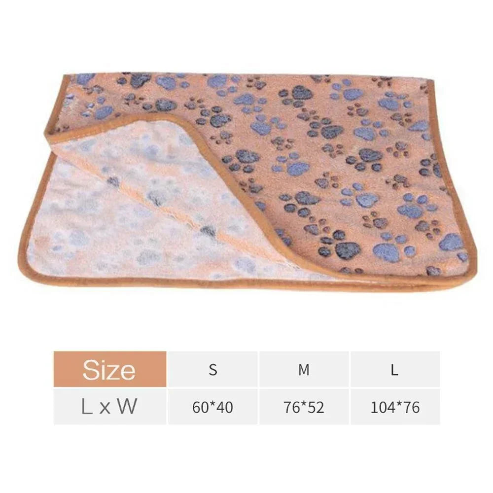 Couverture à motifs pour chien coloris rose