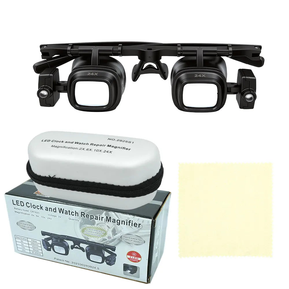 Loupe frontale à LED avec lentilles interchangeables – photo 8