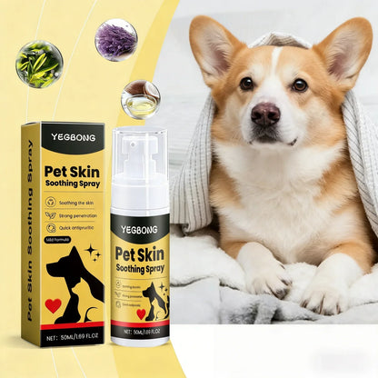 Spray apaisant peau pour chien Revixay anti-démangeaisons, flacon