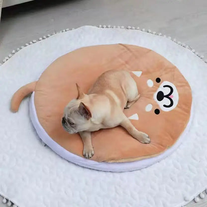 Panier canapé pour chien vu de dessus