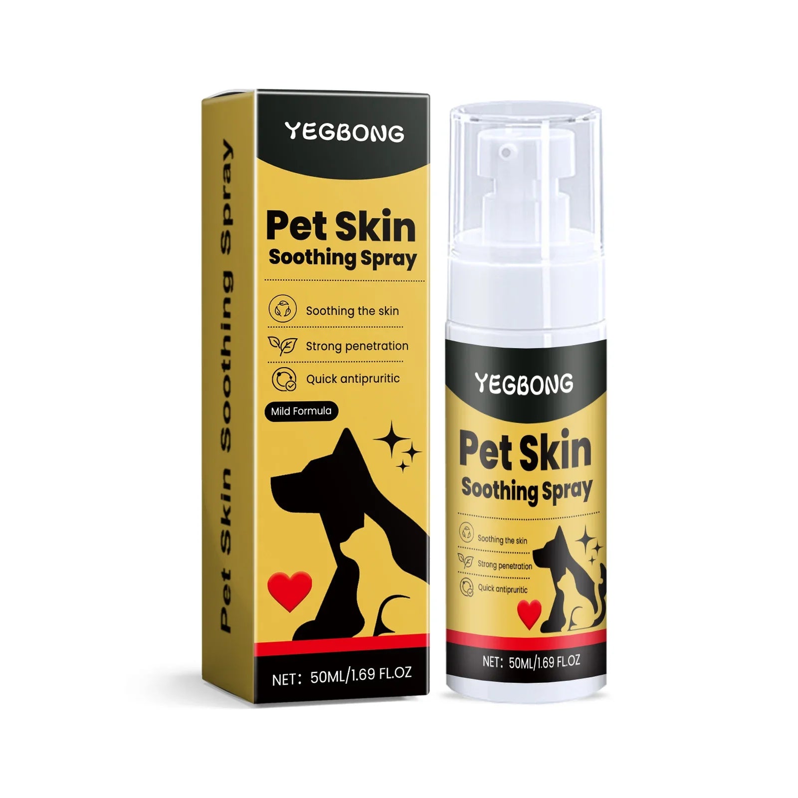 Mode d'emploi du spray apaisant peau pour chien Revixay