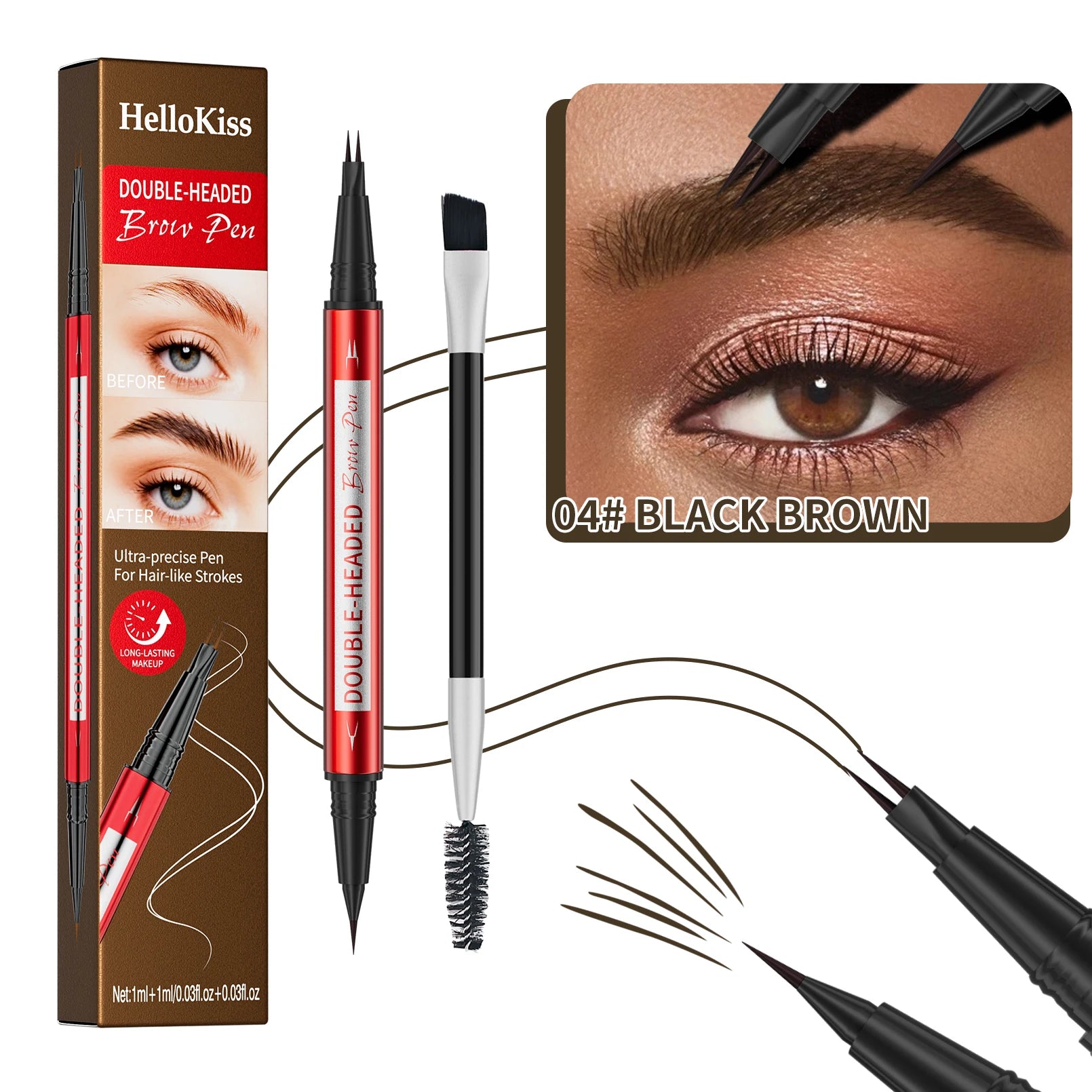 Eyeliner liquide waterproof à pointe ultra-fine – photo 8