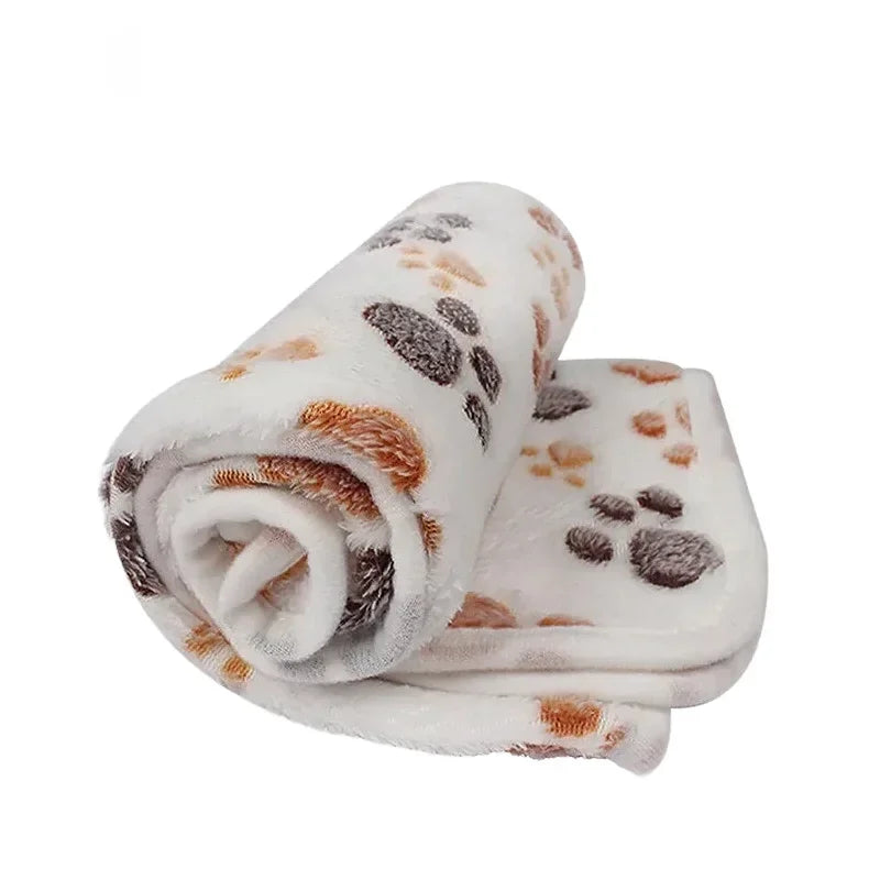 Couverture à motifs pour chien coloris violet