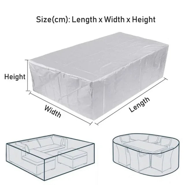 Housse de protection imperméable pour mobilier de jardin – photo 8