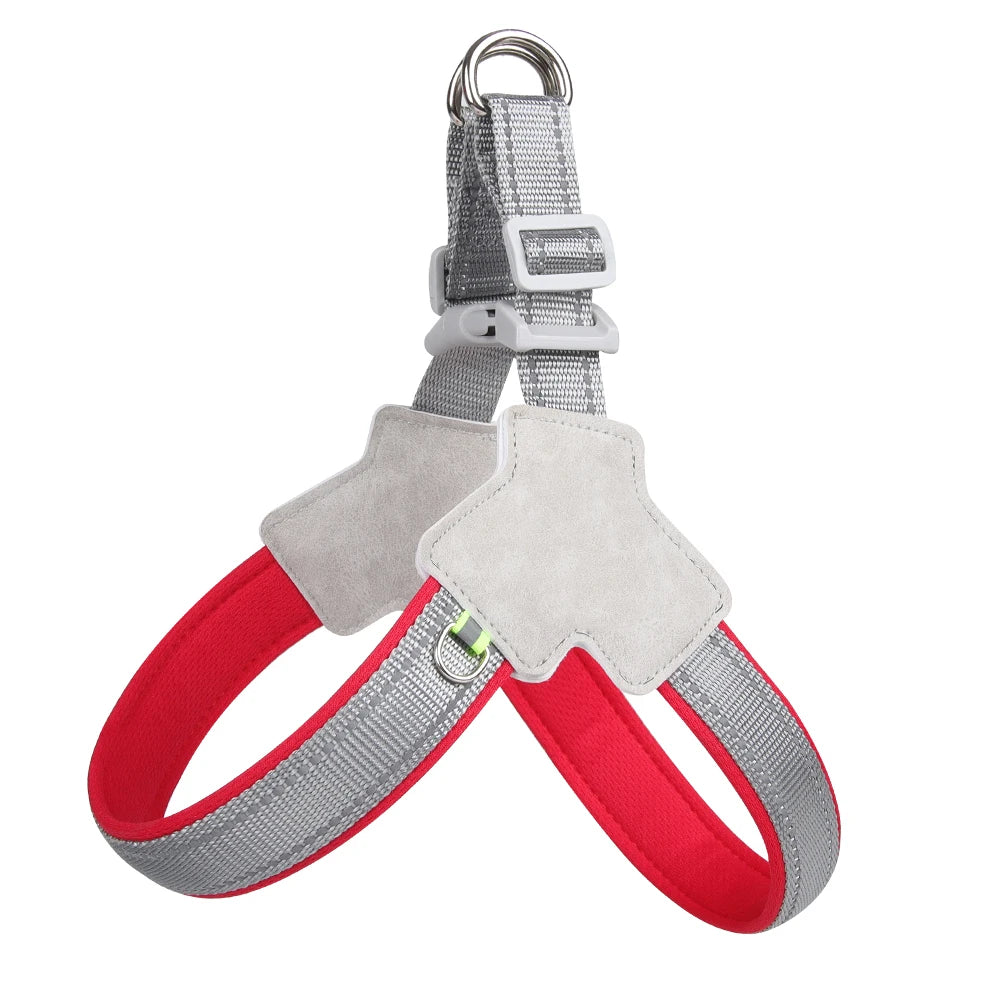 Anneau d'attache dorsal du harnais gilet pour chien