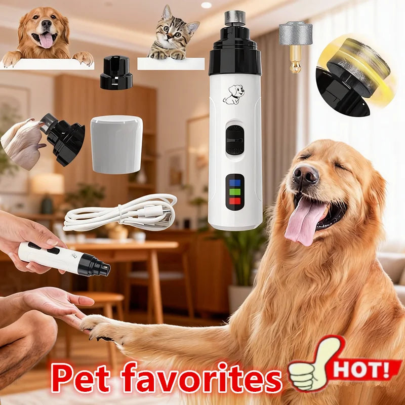 Tête diamant de la lime électrique pour chien