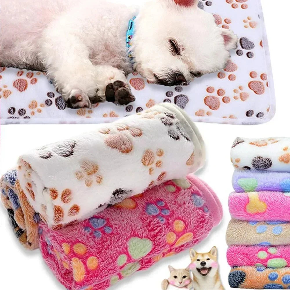 Détail du motif de la couverture pour chien