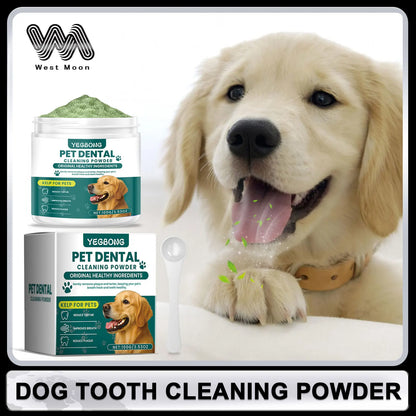 Poudre dentaire pour chien Revixay anti-tartre, flacon doseur